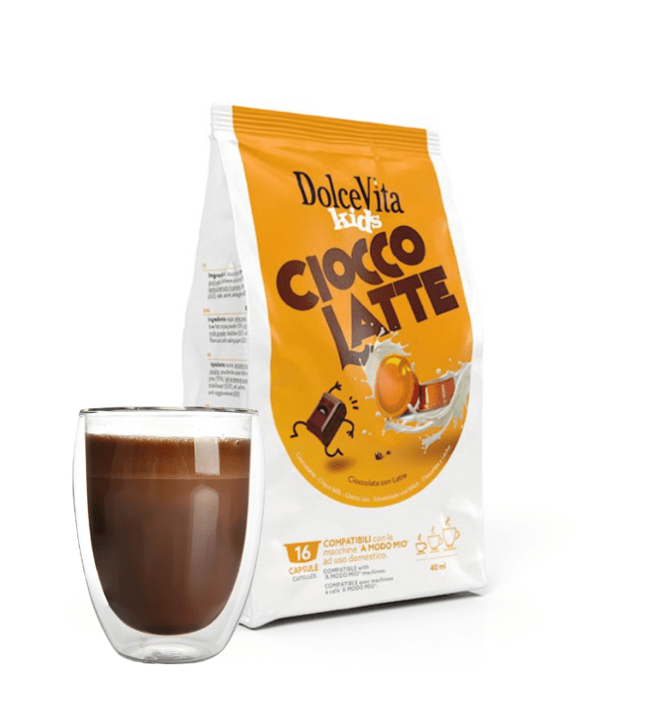 Dolce Vita Compatibile Lavazza A Modo CioccoLatte 16pz