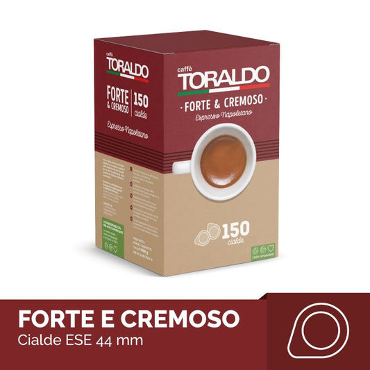 Toraldo Cialda E.s.e Forte e Cremosa 150pz