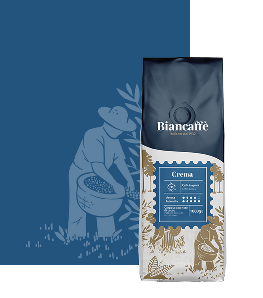 Biancaffe Bohnen Mischung Crema 1Kg