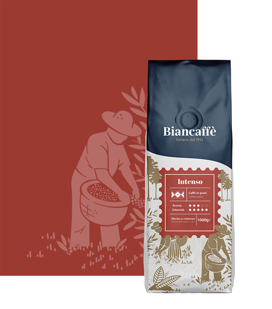 Biancaffe Granos Mezcla Intenso 1Kg