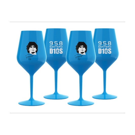 Santero Copas azules Maradona Caja de 6 pzas