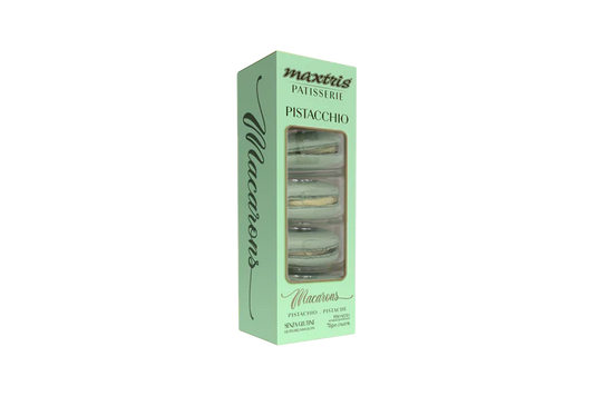 Maxtris Macarons Pistazie, Packung mit 5