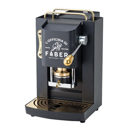 Macchina da Caffè Faber Pro Deluxe Ottone Cialda E.s.e Mat Black