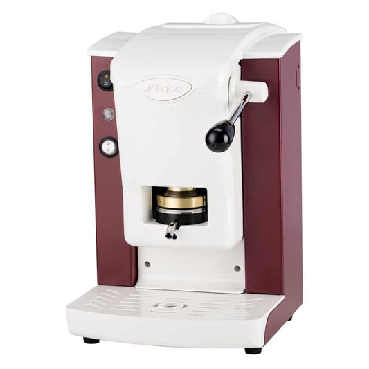 Macchina da Caffè Faber Slot Plast Ottone Bianca / Borgogna