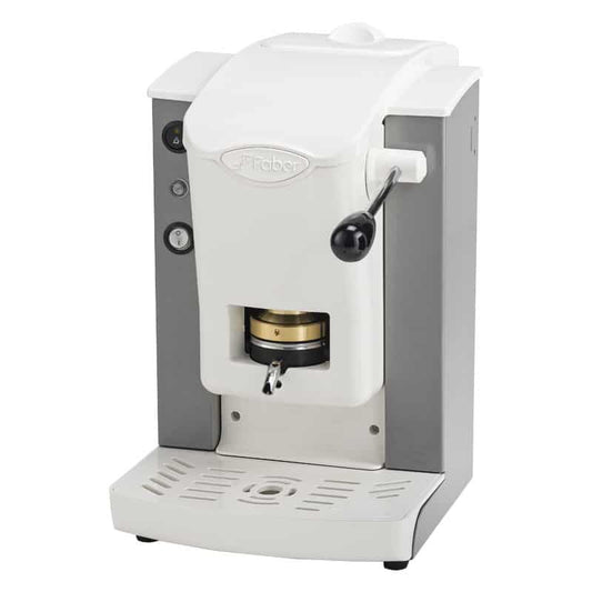 Macchina da Caffè Faber Slot Plast Ottone Cialda E.s.e Bianca / Grigia