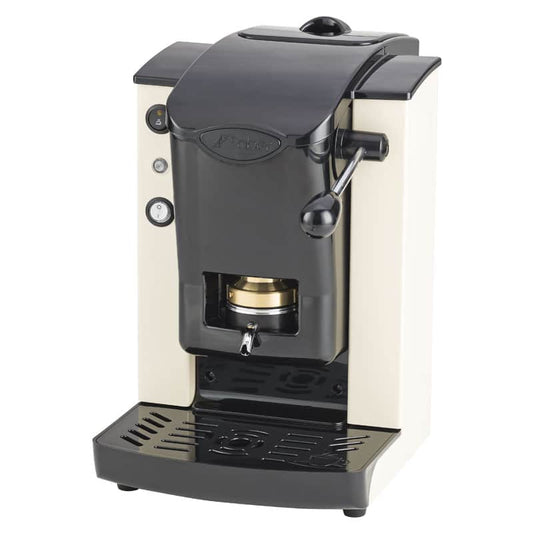 Macchina da Caffè Faber Slot Plast Ottone Cialda E.s.e Nera / Avorio