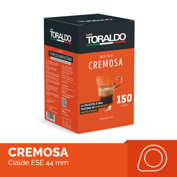 Toraldo Cialda E.s.e Cremosa 150pz