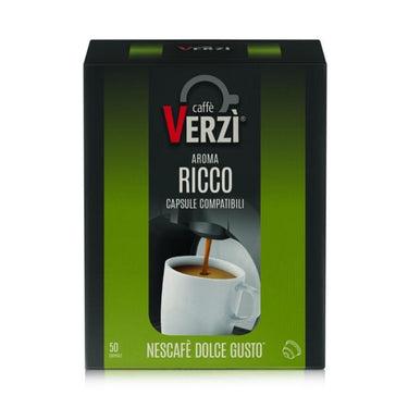 Verzì Coffee Compatible with Dolce Gusto Rich 50 pcs