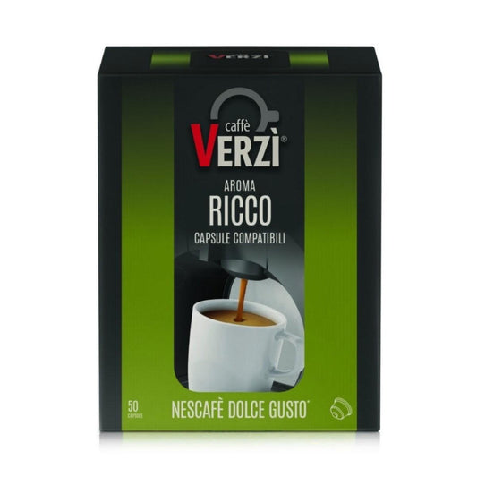 Verzì Caffè Compatibile Dolce Gusto Ricco 50pz