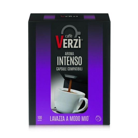 Verzi Caffe Compatibile Lavazza A Modo Mio Intenso 100pz
