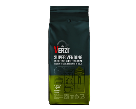 Verzi Caffè In Grani Super Vending 1Kg