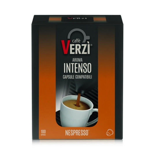 Verzi Caffè Compatibile Nespresso Intenso 100pz
