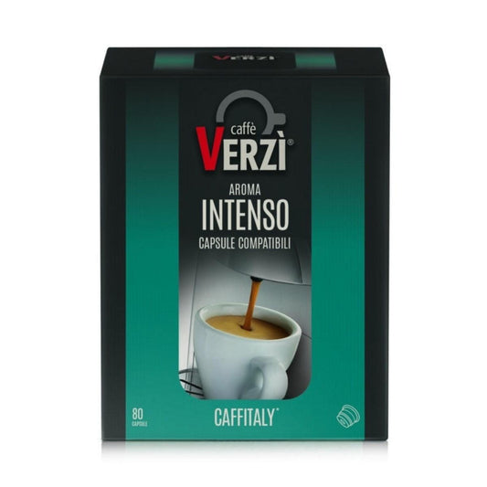 Verzì Caffè Kompatibel mit Caffitaly Intenso 80 Stk
