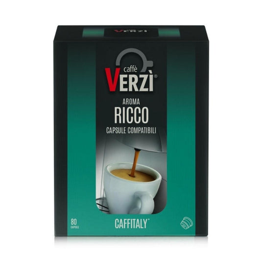 Verzì Caffè kompatibel mit Caffitaly Ricco 80 Stk.