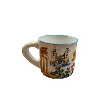Tasses à café siciliennes 6 pièces