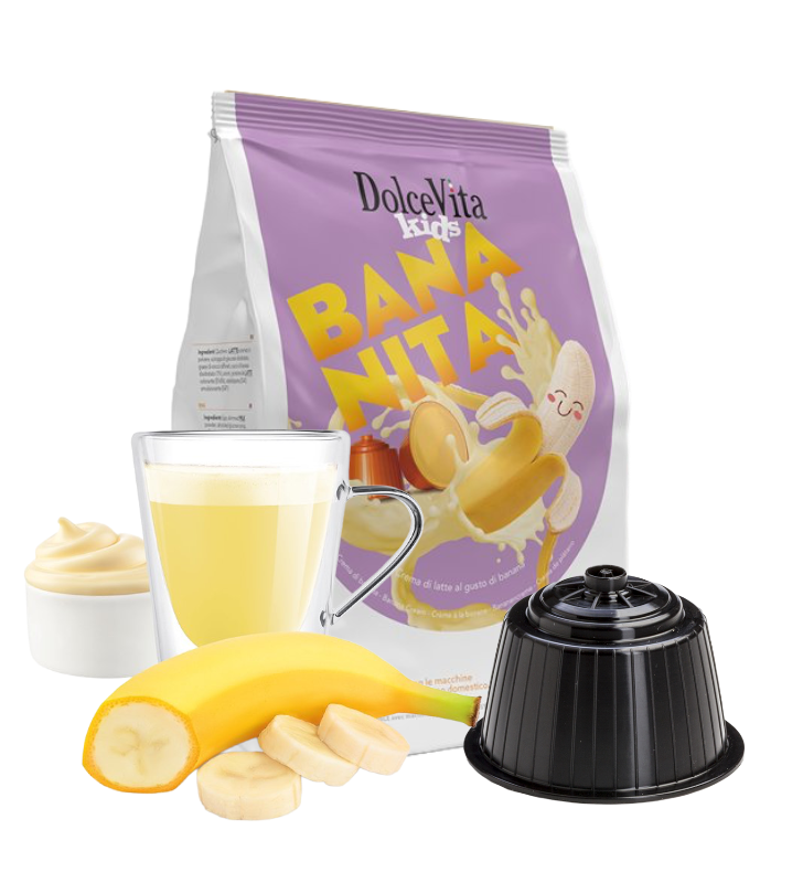 Getränke Dolce Vita kompatibel mit Dolce Gusto Bananita 16 Stück