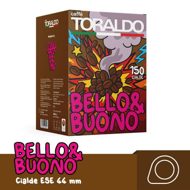 Toraldo Cialde E.s.e Miscela Bello e Buono 150pz