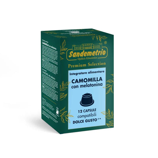 Sandemetrio Compatibile Dolce Gusto Camomilla Con Melatonina 12pz
