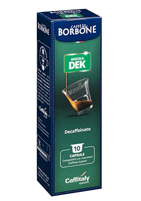 Caffitaly System Borbone Caffe Entkoffeiniert 10 Stk