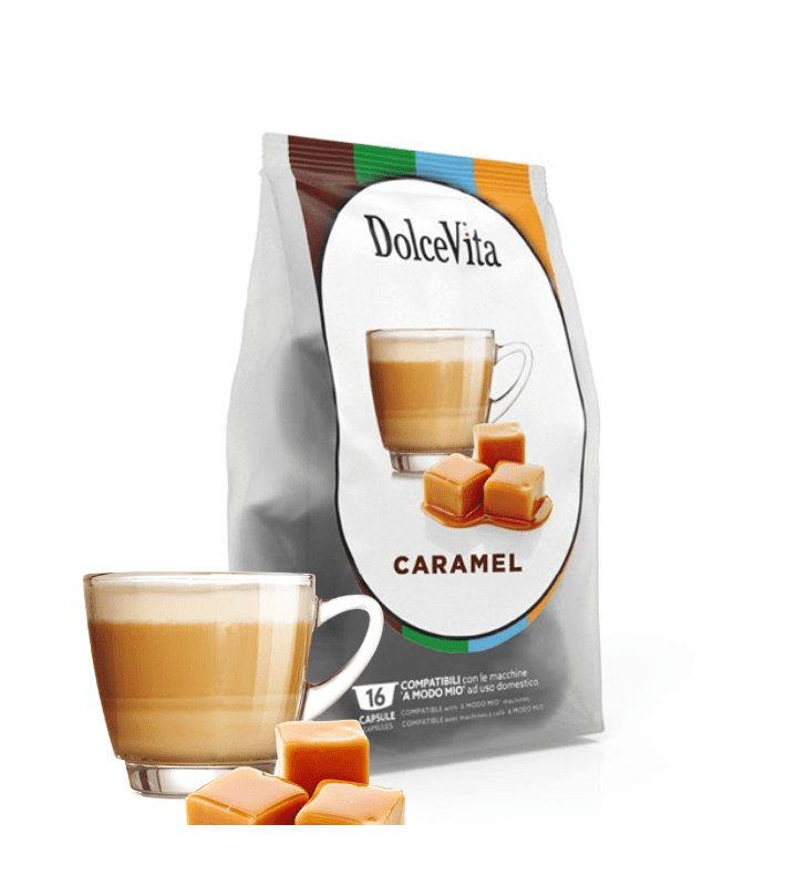 Dolce Vita Compatible Lavazza A Modo Caramelito 16pz