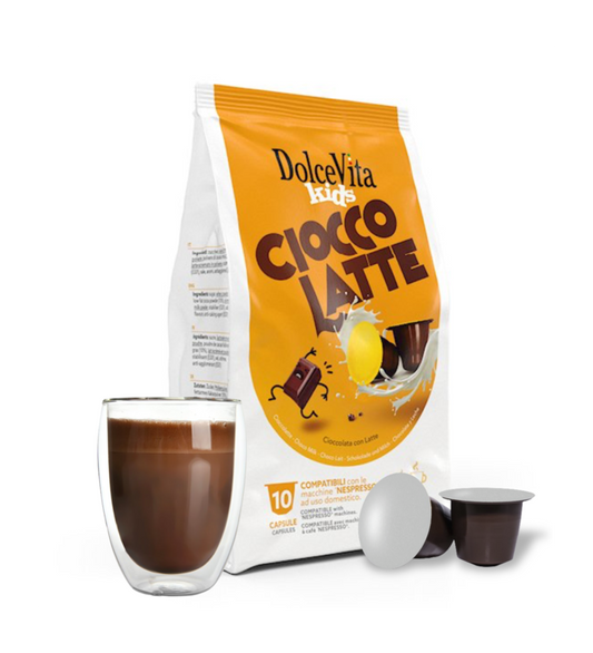 Dolce Vita Kompatibel Nespresso CioccoLatte Kids 10 Stk