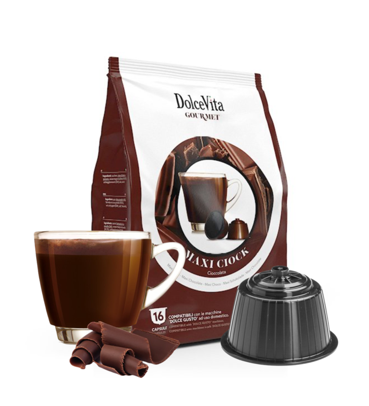 Getränke Dolce Vita kompatibel mit Dolce Gusto MaxiCiock 16 Stück