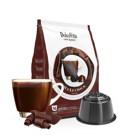 Getränke Dolce Vita kompatibel mit Dolce Gusto MaxiCiock 16 Stück