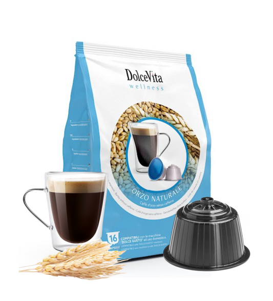 Getränke Dolce Vita kompatibel mit Dolce Gusto Natürliche Gerste 16 Stück