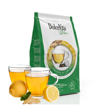Sweet Life Compatible Lavazza A Modo Ginger & Lemon 16pcs