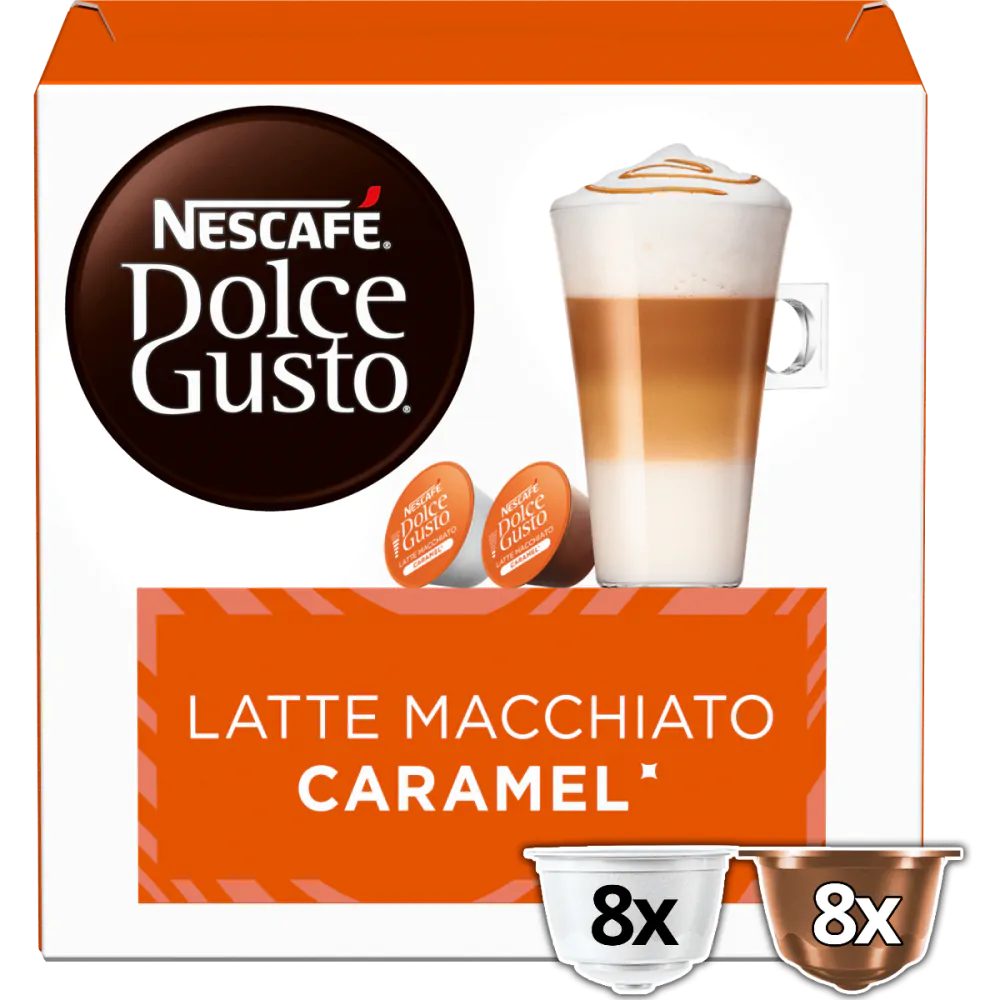 Nescafe Dolce Gusto Latte Macchiato Caramel 16ST
