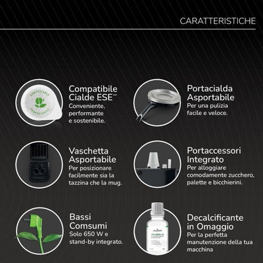 Macchina da Caffè a Cialde Kremia Bianca