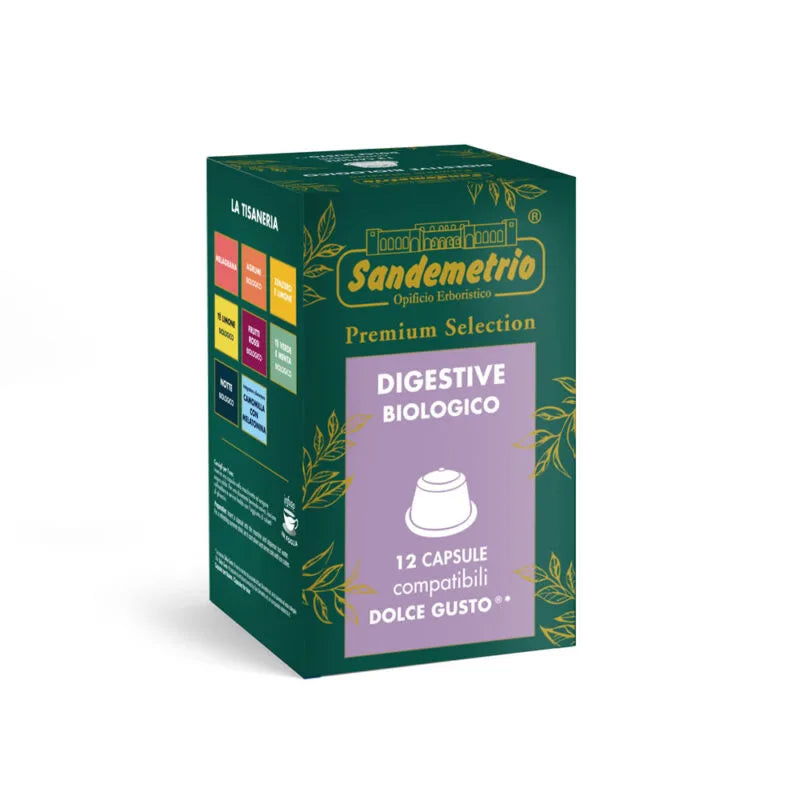 Sandemetrio Compatibile Dolce Gusto Digestive Biologico 12pz