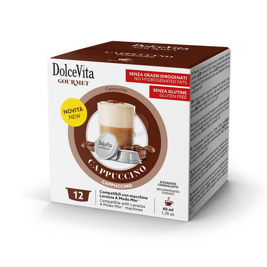 Dolce Vita Compatible Lavazza A Modo Cappuccino 12pz