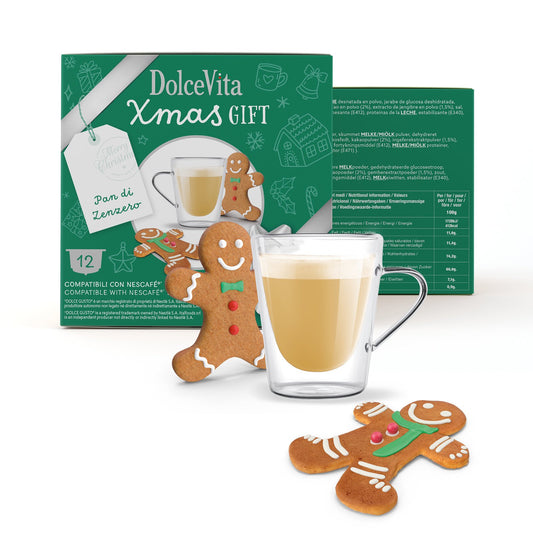 Getränke Dolce Vita kompatibel mit Dolce Gusto Pan Di Zenzero 12 Stück