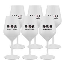 Santero Copas Blanco caja de 6 pzas