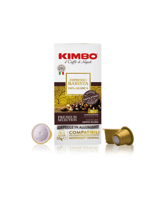 Kimbo Capsule Compatibili Nespresso Alluminio 100% Arabica 10pz