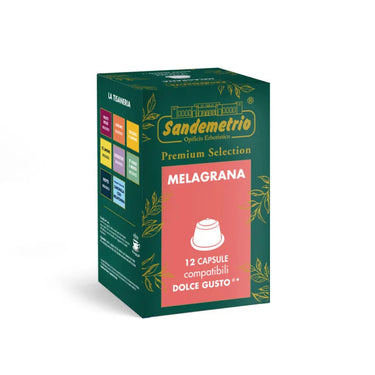 Sandemetrio Compatible with Dolce Gusto Pomegranate 12pz