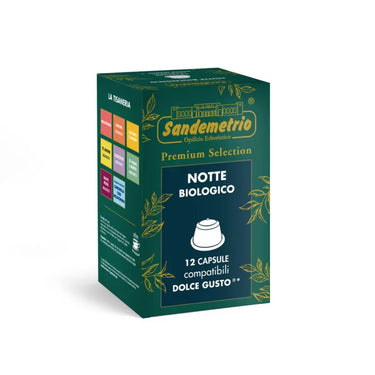 Sandemetrio Compatible Dolce Gusto Noche Biológico 12pz