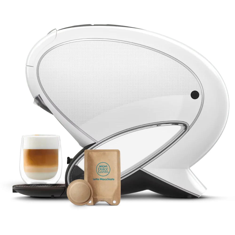 Nescafé Dolce Gusto Neo E.s.e Kaffeepadmaschine Schwarz Weiß