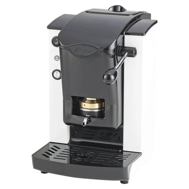 Máquina de café Faber Slot Plast Latón Cialda E.S.E Negra/Blanca