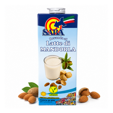 Saba Latte di Mandorla Vegan Brick - 1 L